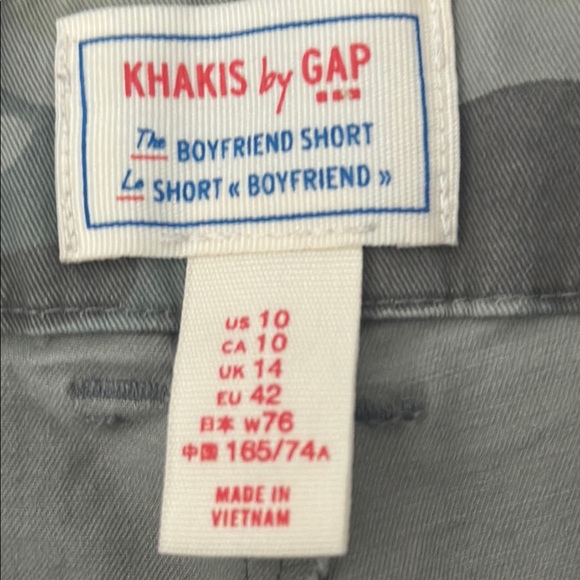 GAP Khaki Camouflage Shorts - Picture 4 of 4